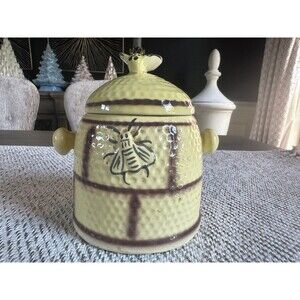 Vintage house of webster beehive canister cookie jar